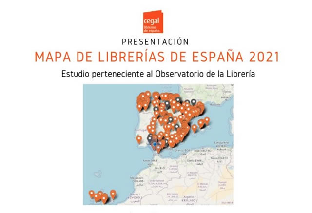 CEGAL presenta el Mapa de Librerías 2021